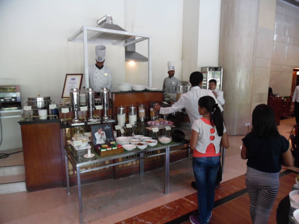 Frühstücksbuffet Hotel Sheraton New Delhi