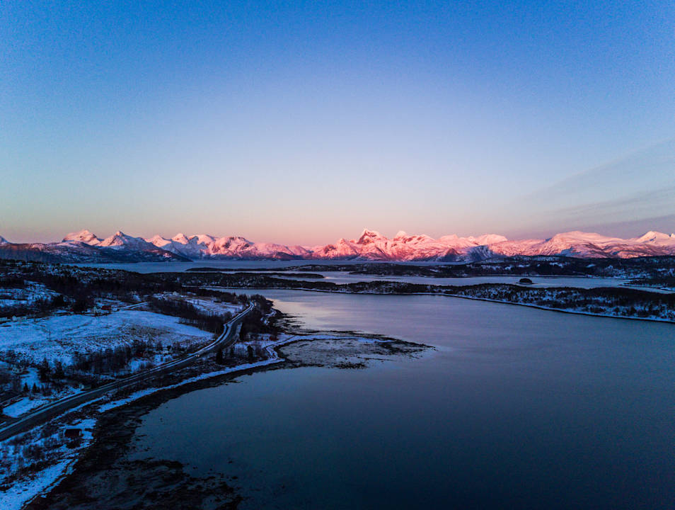 Ausblick Hotel Tysfjord Turistsenter
