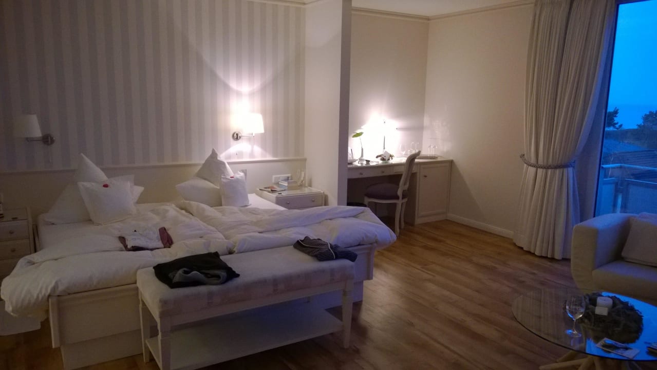 Altbacken, aber sehr gemütlich Badhotel Sternhagen