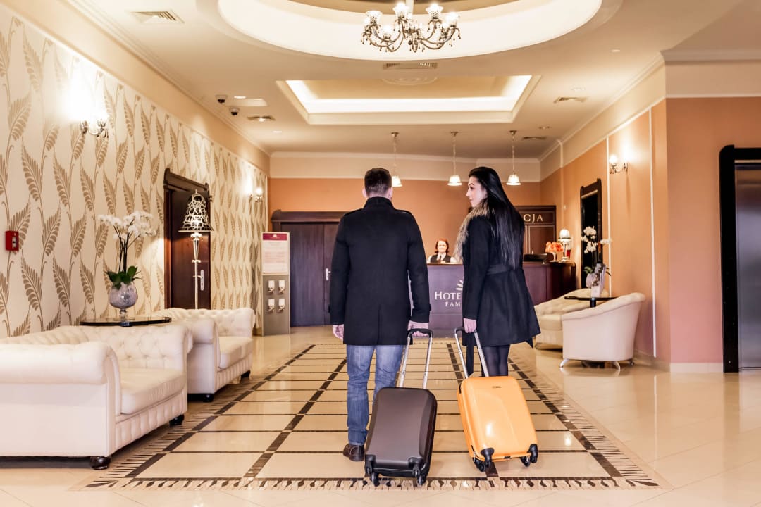 Lobby Hotel Aurora Family & SPA
