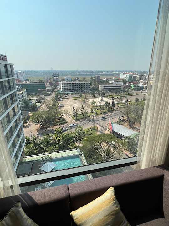 Ausblick Crowne Plaza Vientiane