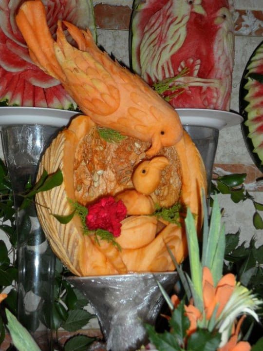 Kürbisschnitzerei Asteria Collection Side