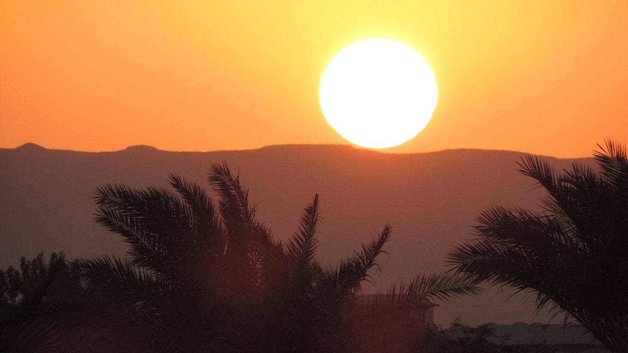 Sonnenuntergang Mövenpick Resort & Spa El Gouna