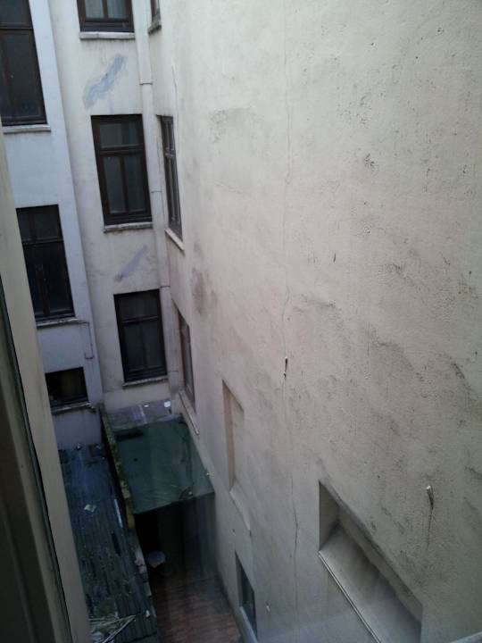 Aussicht aus dem Fenster Hotel Alster