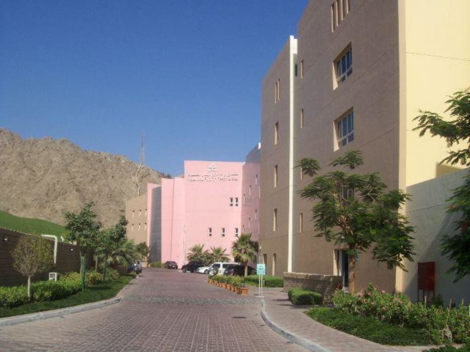 Weg zur Main Hall Radisson Blu Resort Fujairah