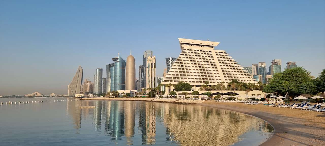Außenansicht Sheraton Grand Doha Resort & Convention Hotel