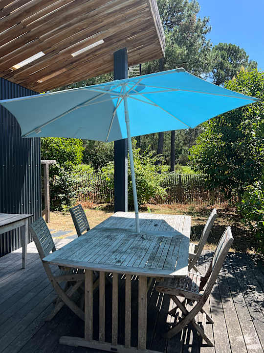 Gartenanlage Chambres d'Hôtes 1001 NUITS Montalivet