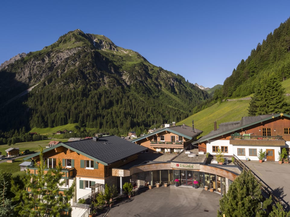 Außenansicht Der Kleinwalsertaler Rosenhof