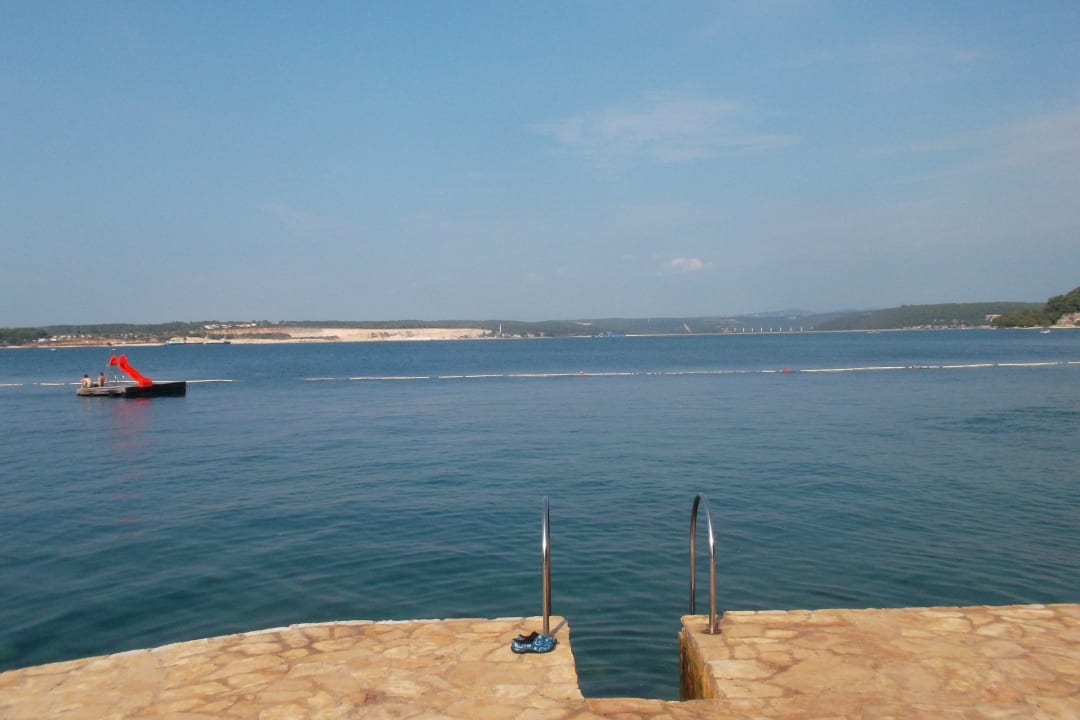 Blick vom Hotelstrand Valamar Tamaris Hotel