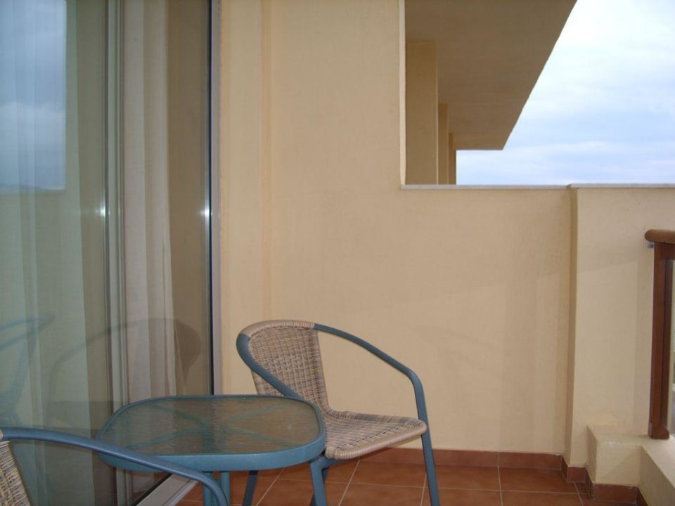 Balkon des Appartments Seaside A Lifestyle Resort