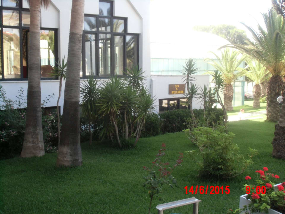 Ruhiger Platz im Schatten Süral Saray Hotel