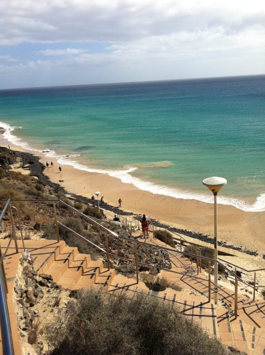 Die Treppe zum Strand SBH Club Paraiso Playa