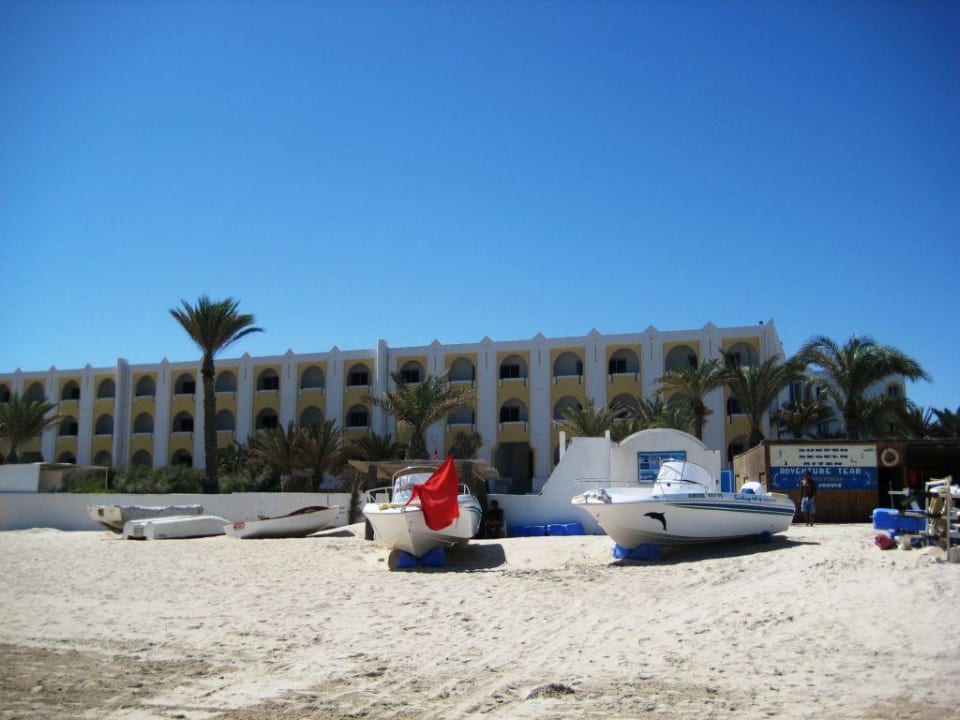 Neubau vom Strand aus Calimera Yati Beach