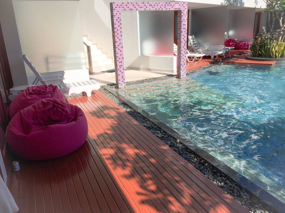 Pool von Terrasse Hotel The Sea-Cret Hua Hin