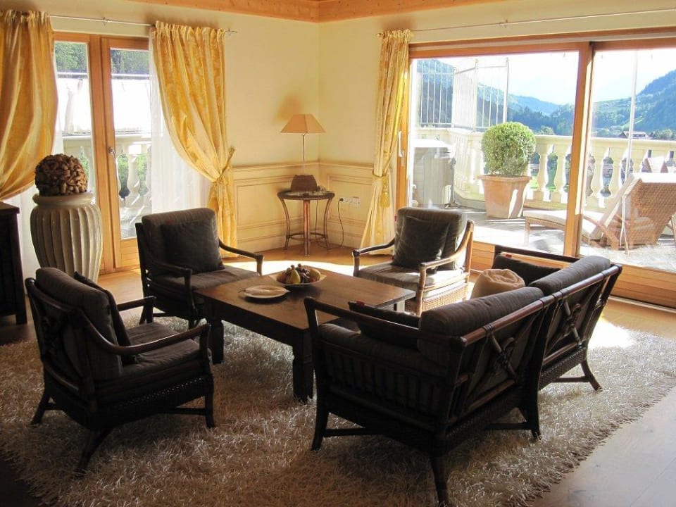 2. Etage der Penthouse-Suite Quellenhof Luxury Resort Passeier