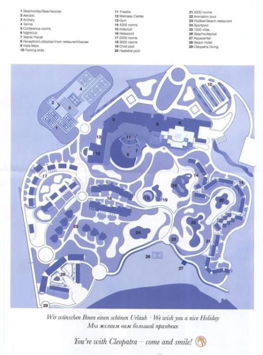 Hotelübersicht Cleopatra Luxury Resort Makadi Bay