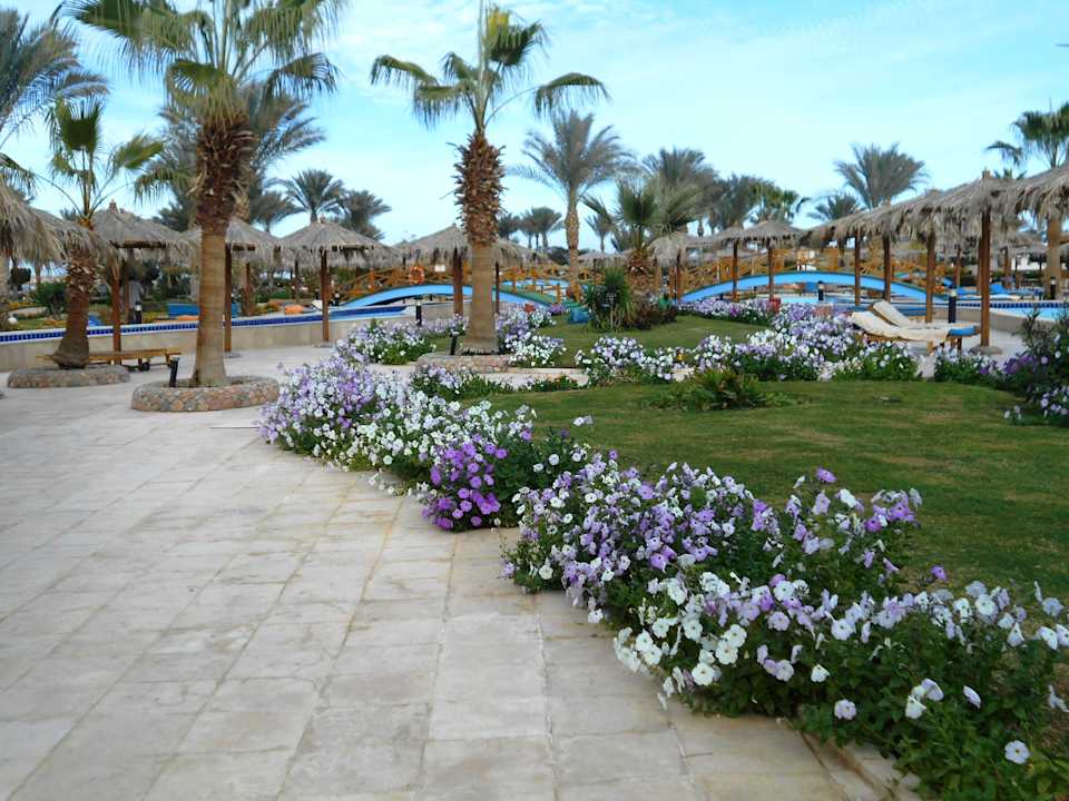Gartenanlage Hurghada Long Beach Resort