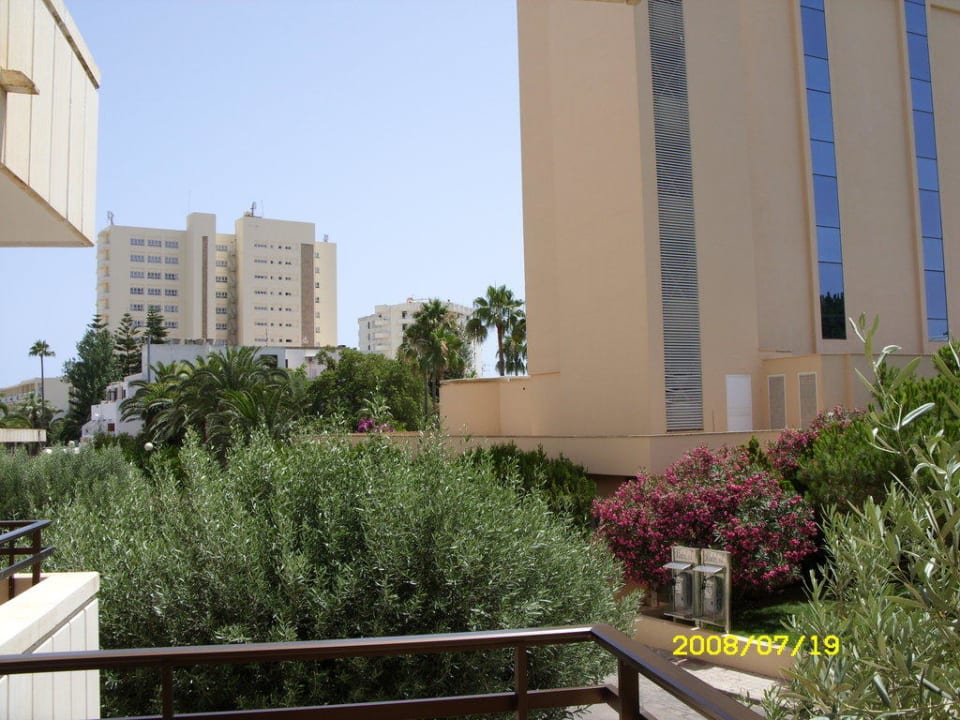 Ausblick aus unserem Zimmer raus Hotel Morito