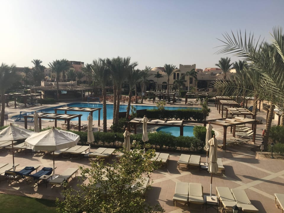 Blick vom Balkon Hotel JAZ Makadi Star & Spa