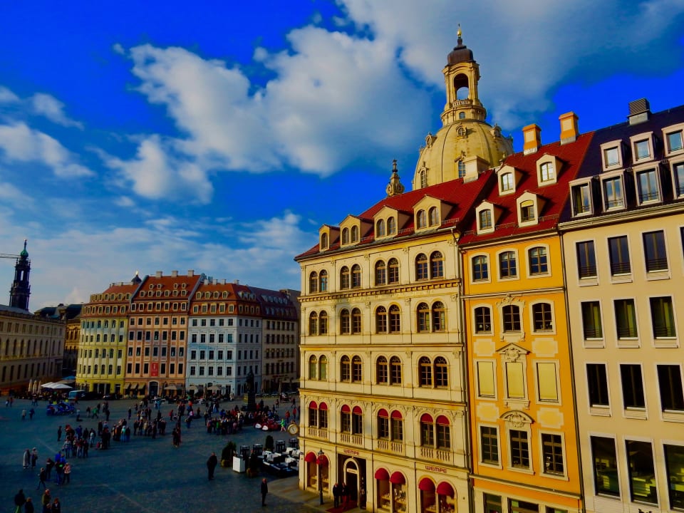 Ausblick Steigenberger Hotel de Saxe