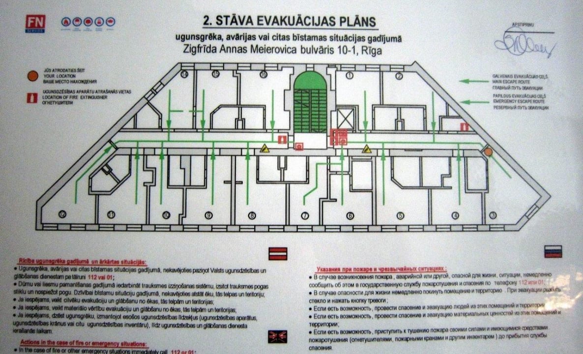 2nd floor Radisson Hotel Old Town Riga