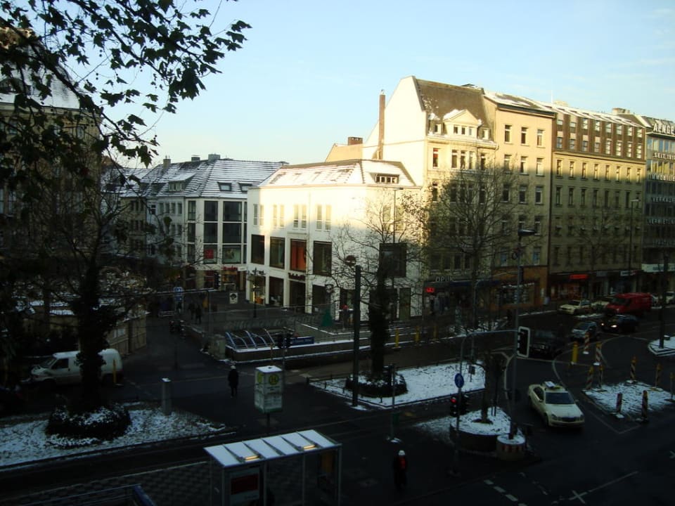 Ausblick Richtung Altstadt bei Tag Breidenbacher Hof