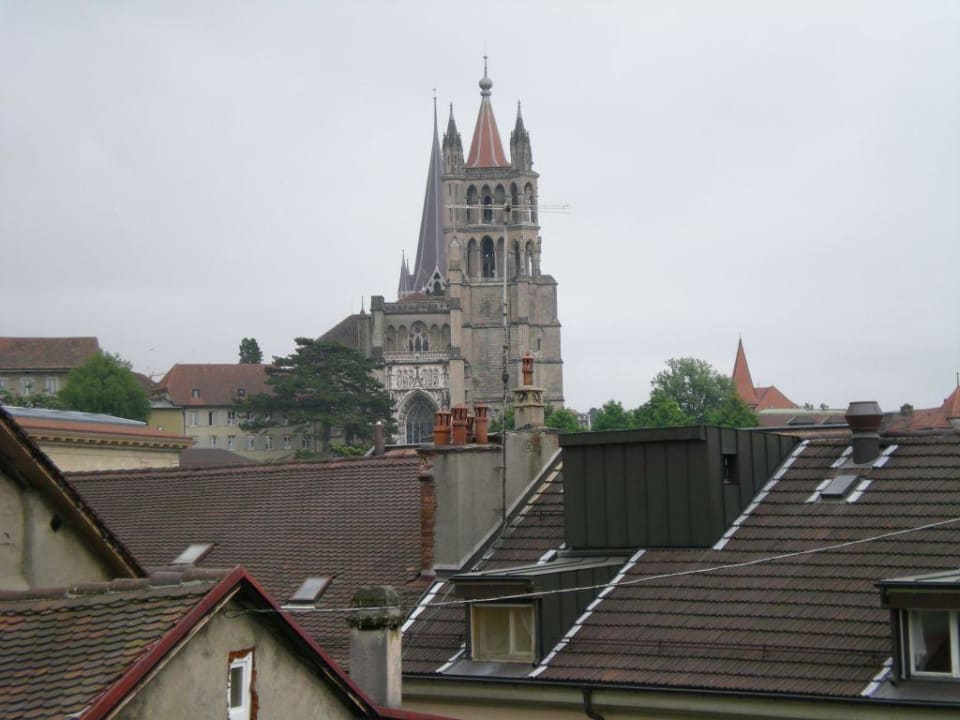 Aussicht auf die Kathedrale Hôtel Crystal