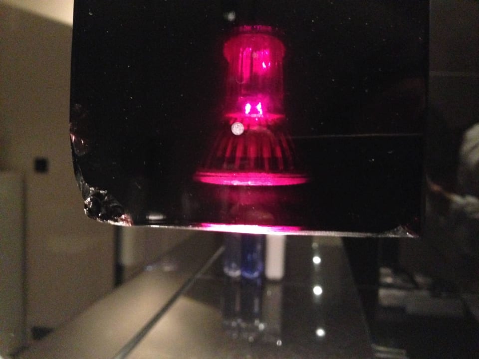 Kaputte Lampe im Bad - 5 Sterne Hotel?? Hotel Blow Up Hall 5050