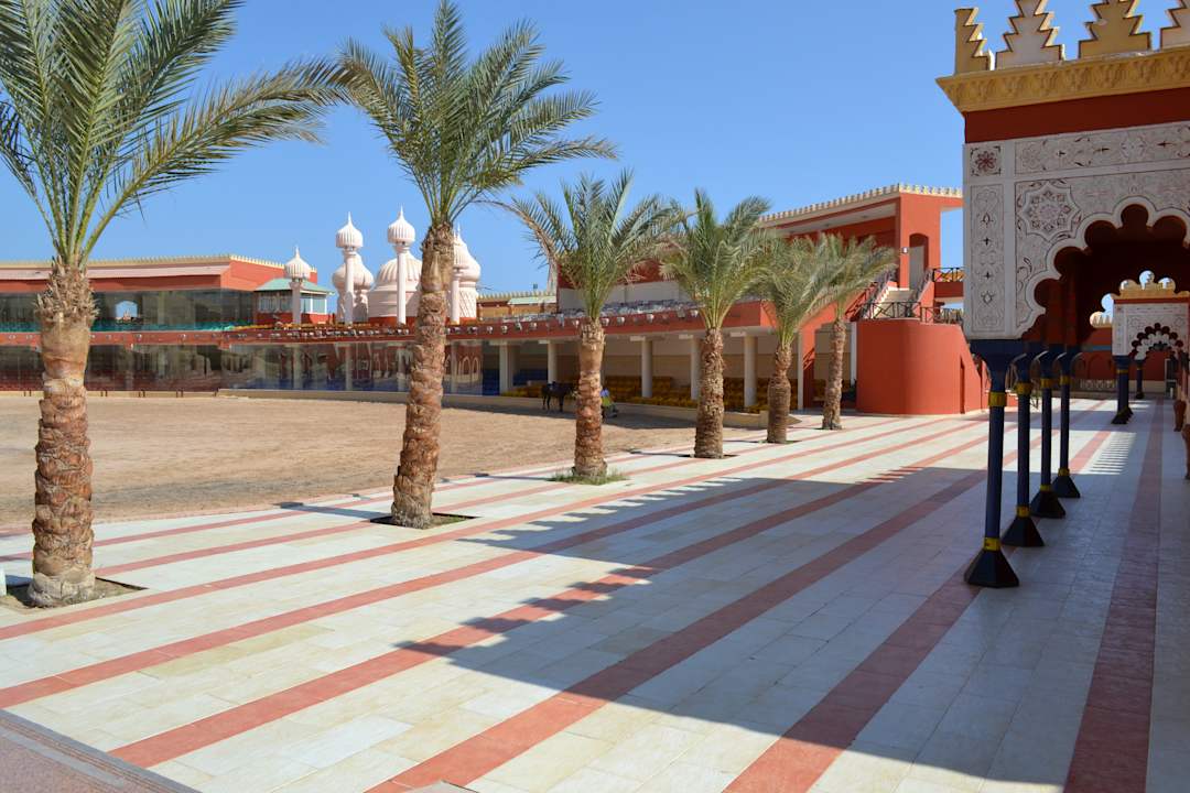Амфи театр на территории отеля Pickalbatros Alf Leila Wa Leila Resort - Neverland Hurghada