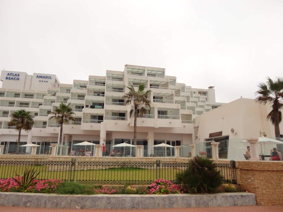 Blick vom Strand Atlas Amadil Beach Hotel