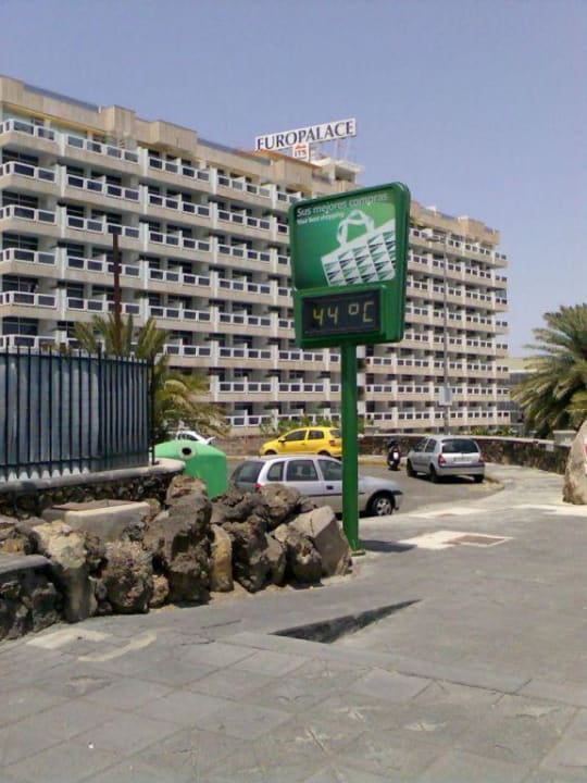 Hitze auf Gran Canaria Hotel Europalace
