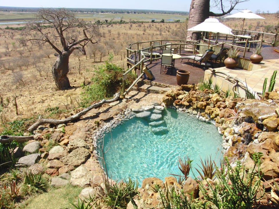 Restaurantterrasse Ngoma Safari Lodge