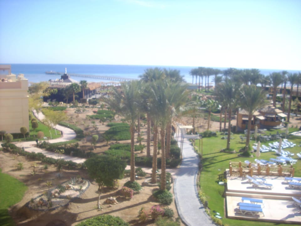 Blick vom Zimmer Tropitel Sahl Hasheesh