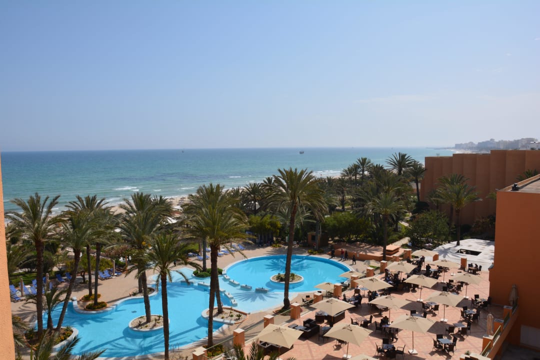 Ausblick vom Balkon El Ksar Resort & Thalasso