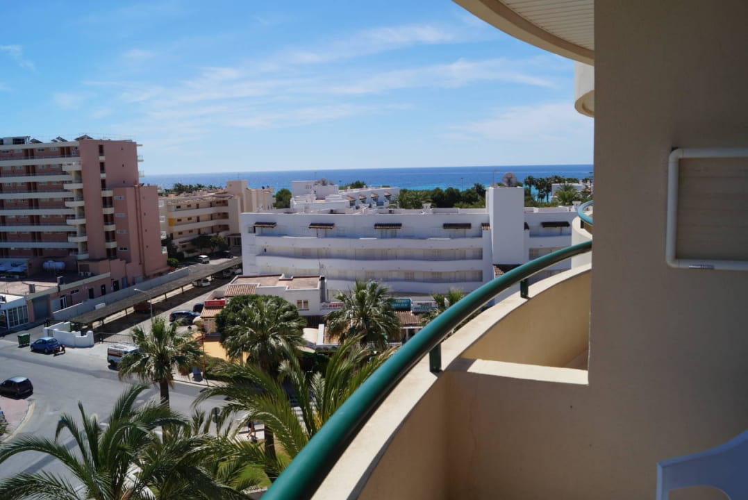 Blickb aus dem Balkon Welikehotel Marfil Playa