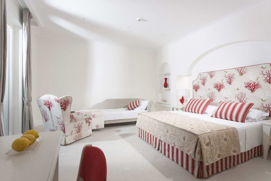 Deluxe room - Sea frontal View  - Bedroom Hotel Corallo Sorrento