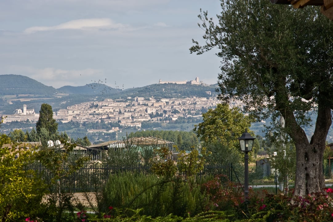 Ausblick Agriturismo Le Rondini di Francesco di Assisi