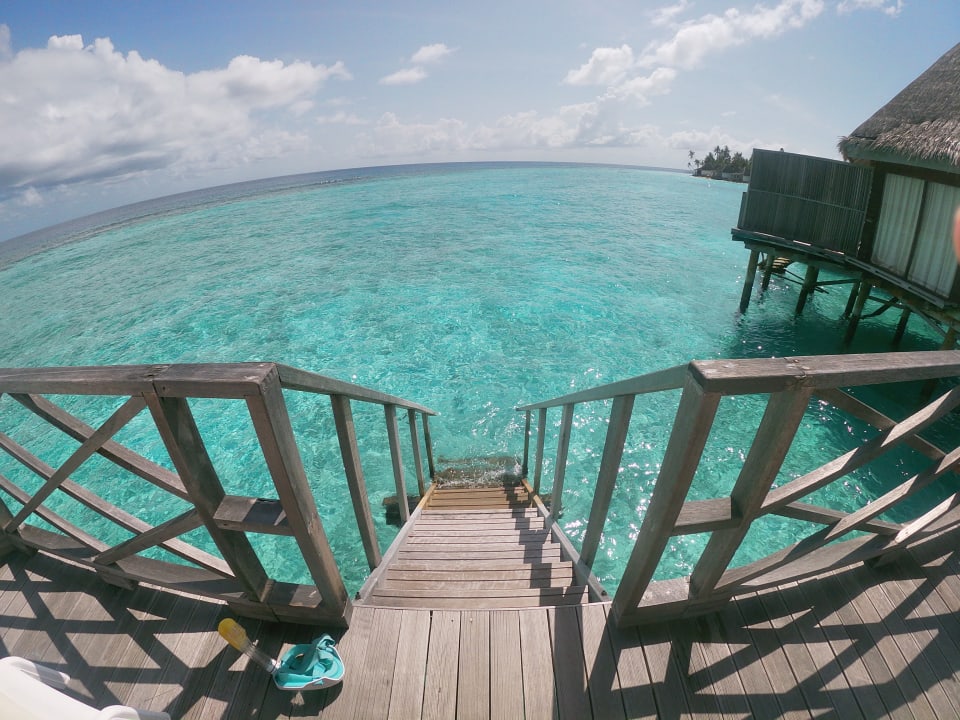 Ausblick Angaga Island Resort