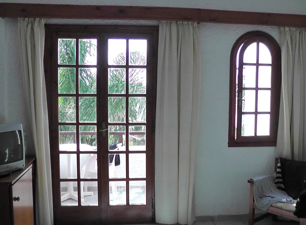 Blick zum Balkon Sentido Kyknos Beach Adults Only 16+