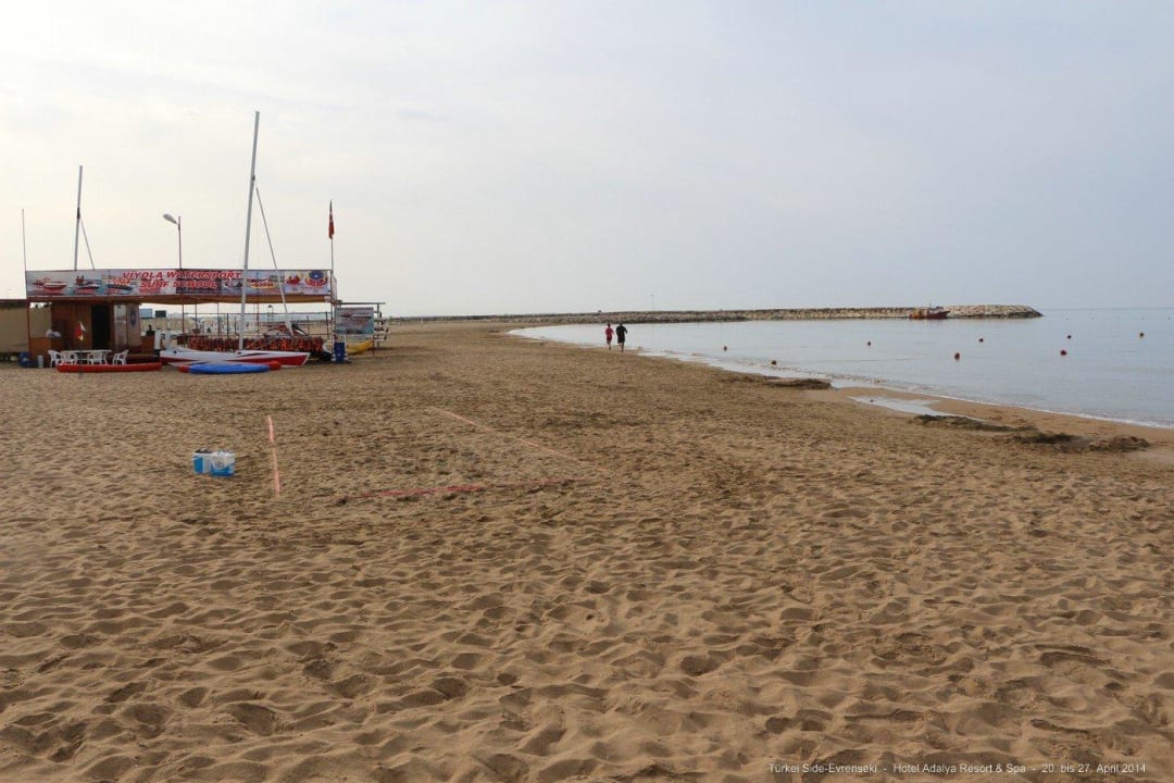 Hotel-Strand früh morgens Adalya Resort & Spa - Adults Only