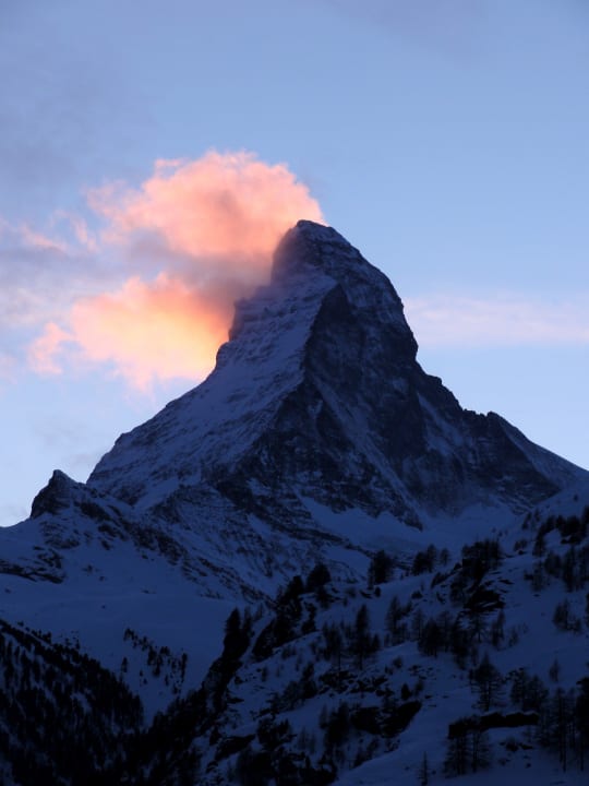 Ausblick vom Balkon meines Zimmers Hotel Admiral