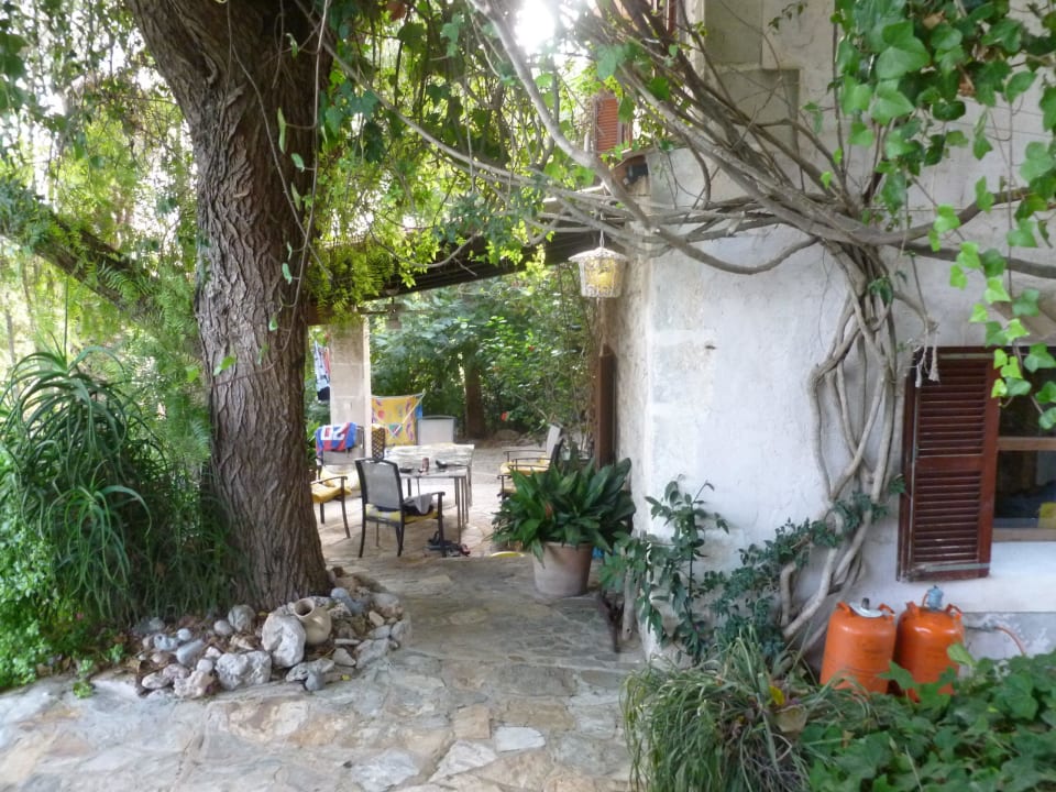 Vorderer Fincabereich Finca Son Blanch