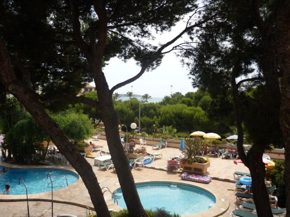 Ausblick vom Balkon Aparthotel Houm Plaza Son Rigo