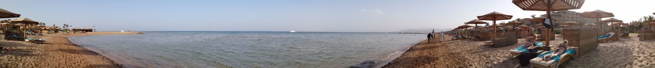 Rundblick auf den  Strand Shams Prestige Abu Soma-Adults Only