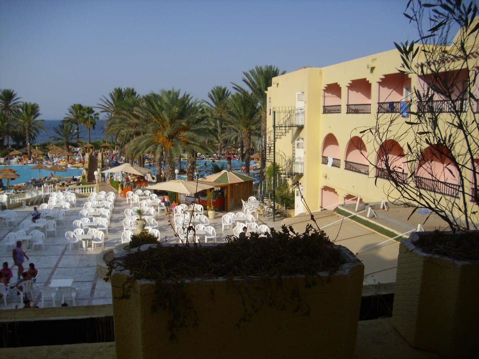 Terrasse für Abendveranstaltung Houda Golf & Beach Club