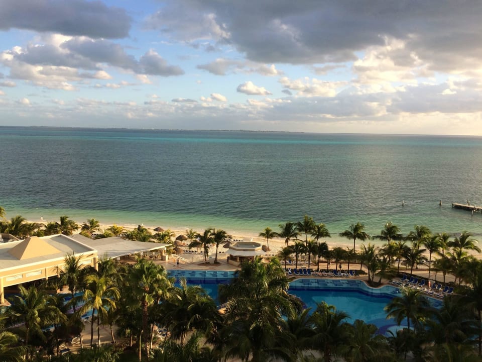 Traumausblick vom Zimmer  Hotel Riu Caribe