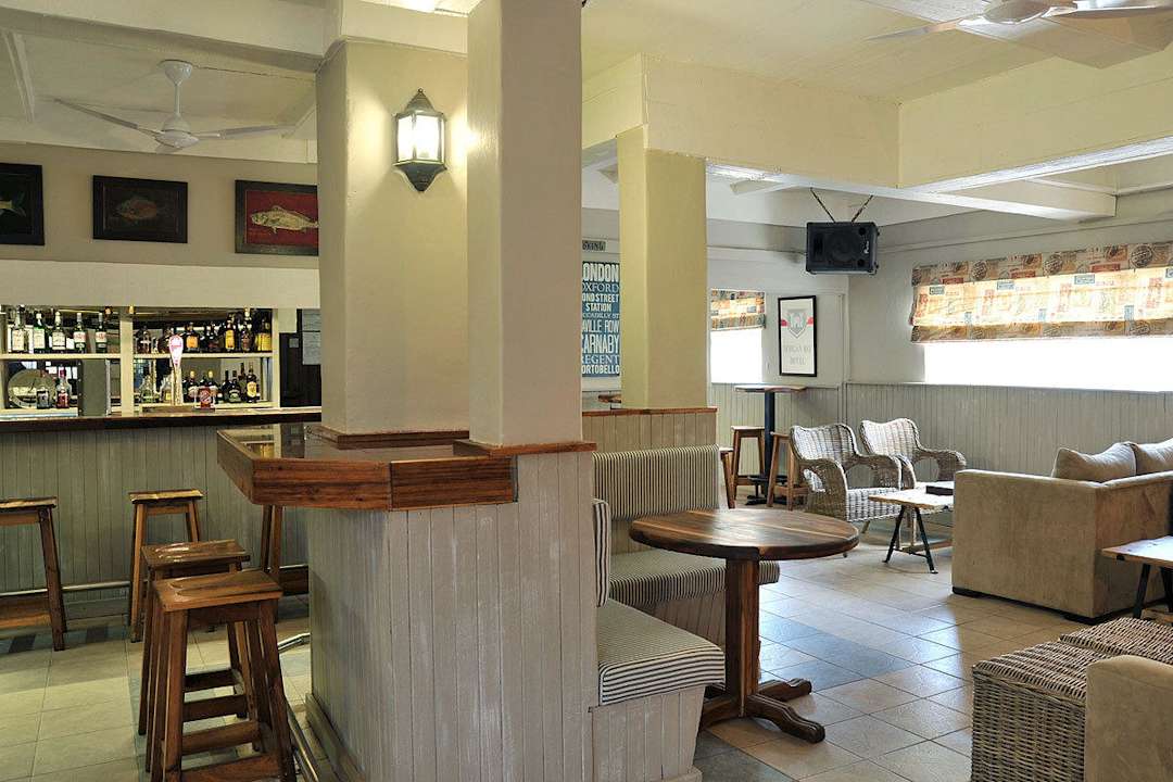 The Fish Eagle Arms, our residents bar Morgan Bay Hotel