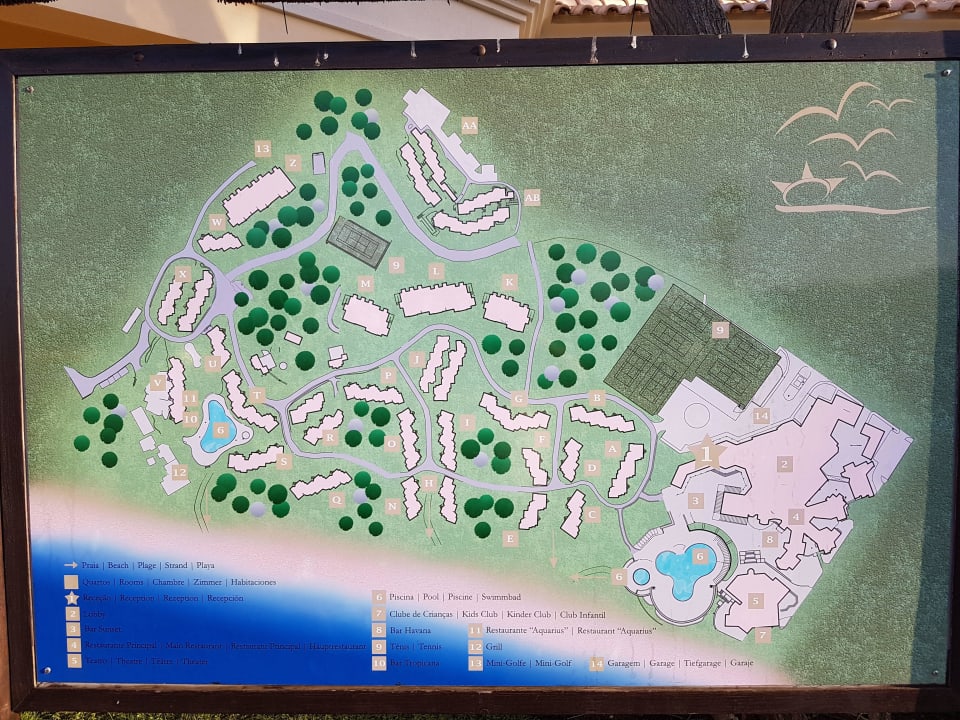 Gesamte Ansicht der Anlage AP Adriana Beach Resort