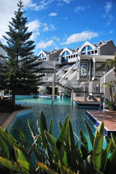 Hotel building - lake houses Susesi Luxury Resort
