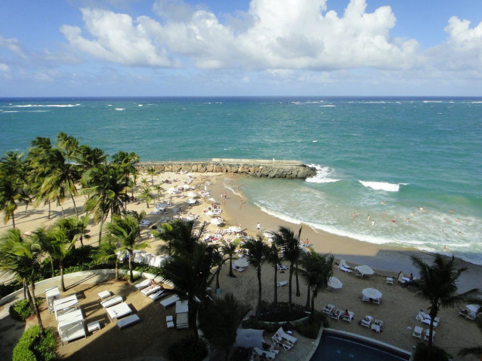 Blick vom Zimmer Hotel La Concha Renaissance Resort